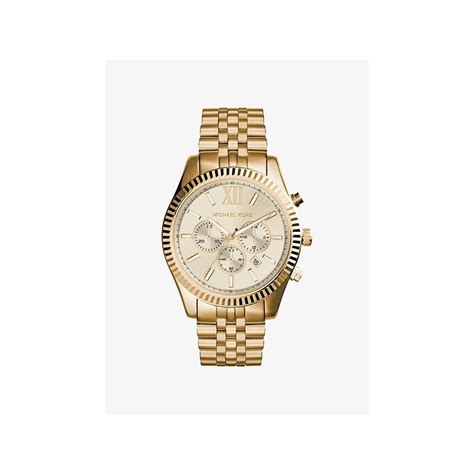 michael kors lexington gold watch toronto|WATCH IT! Michael Kors Lexington .